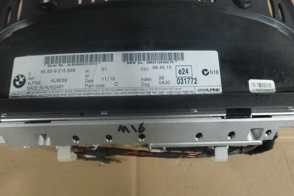 BMW F10 F11 F07 CID Navigationsdisplay Bildschirm Monitor M16 – Bild 4