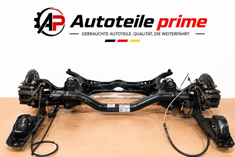 VW Touran 1T Hinterachse Komplett mit ABS Sensoren M04 – Bild 2