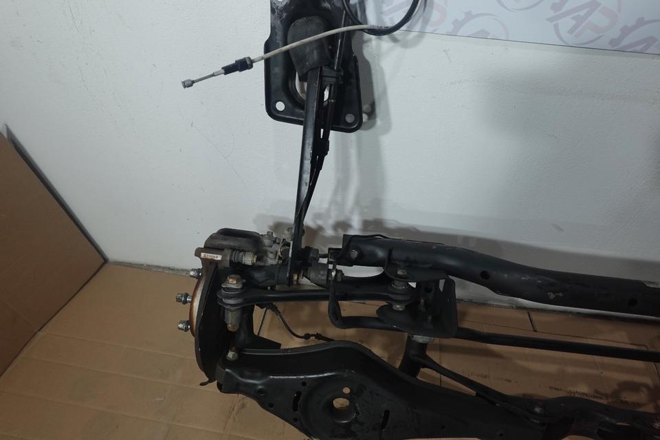 VW Touran 1T Hinterachse Komplett mit ABS Sensoren M04 – Bild 6