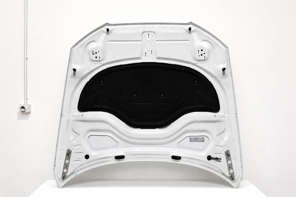 Audi A4 B8 8K Avant Motorhaube Frontklappe LY9C Ibisweiß M11 – Bild 6