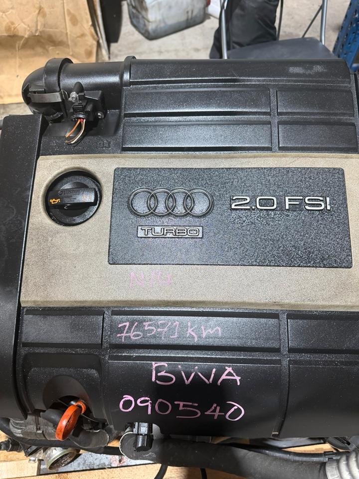 VW Audi 2.0 TFSI BWA Motor 76.371 KM Golf 5 GTI Audi A3 8P N14 – Bild 7