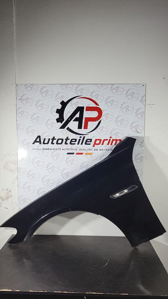 BMW 523 F10 2012 Kotflügel vorne links Schwarz Original N23 – Bild 2