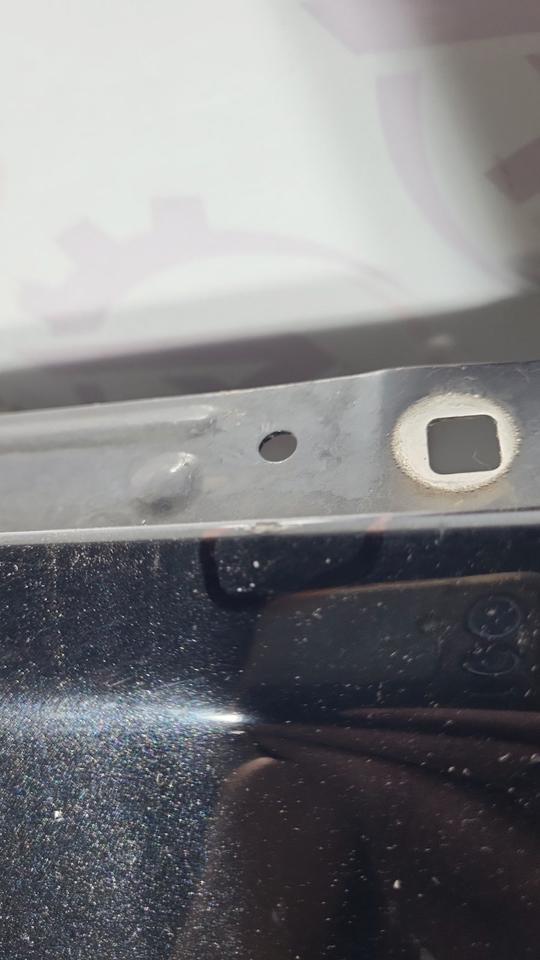 BMW 523 F10 2012 Kotflügel vorne links Schwarz Original N23 – Bild 8