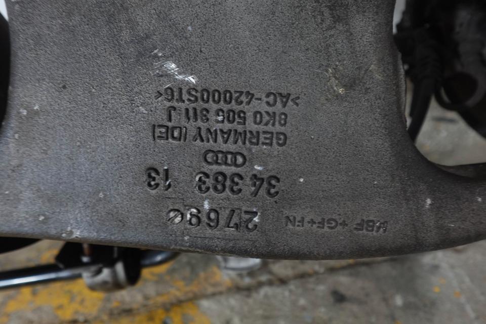 Audi A4 B8 Hinterachse komplett Achsträger Bremssättel N13 – Bild 5