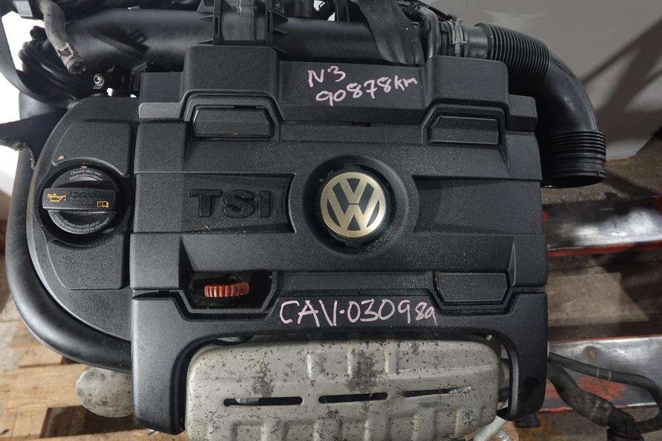 VW Audi Seat Skoda 1.4 TSI Motor CAV CAVA Komplettmotor 90.878 KM N03 – Bild 3