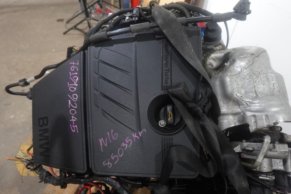 BMW F20 116i Motor N13B16U0 N13 1.6 Benzin Komplettmotor 85.035 K N13 – Bild 7