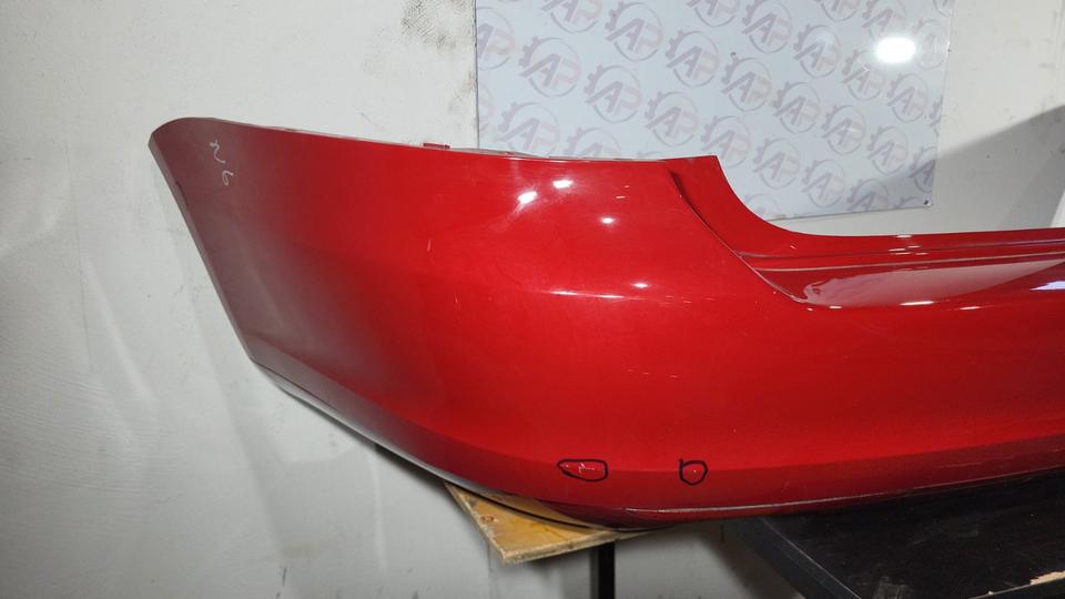 VW Golf 6 Variant Heckstoßstange Stoßstange Hinten Rot 1K9807 N06 – Bild 4