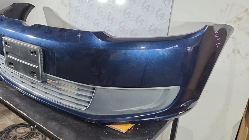 VW Touran 1T Facelift Stoßstange Vorne Night Blue N17 – Bild 3