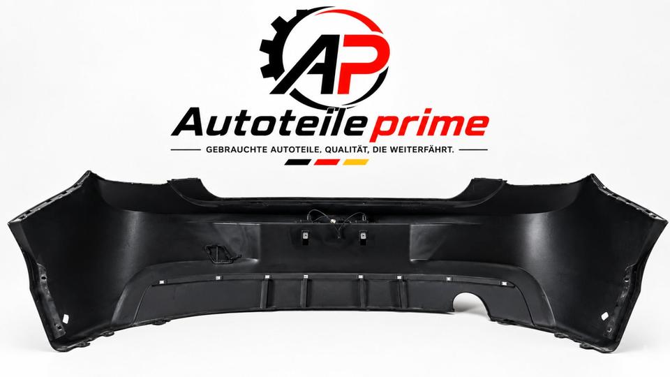 Original BMW 1er F20 F21 Stoßstange hinten Schwarz PDC 2011 N16 – Bild 2