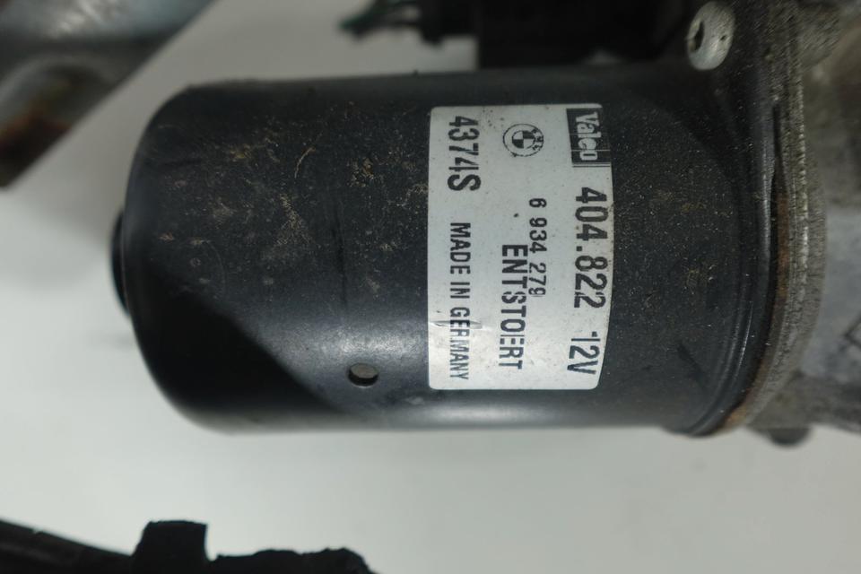 BMW 6er E63 E64 Wischergestänge mit Wischermotor Original M13 – Bild 5