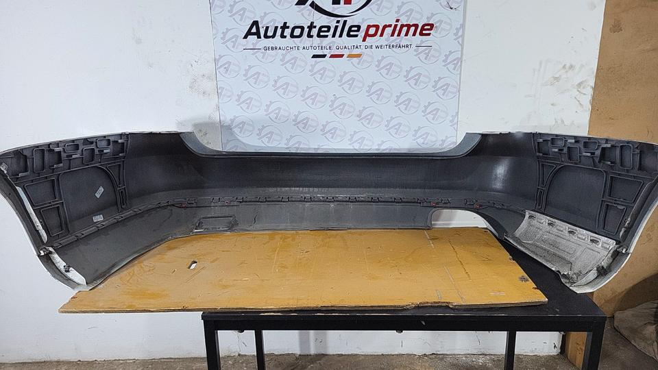 VW Golf 5 Stoßstange hinten Weiß Original 2008 N03 – Bild 6
