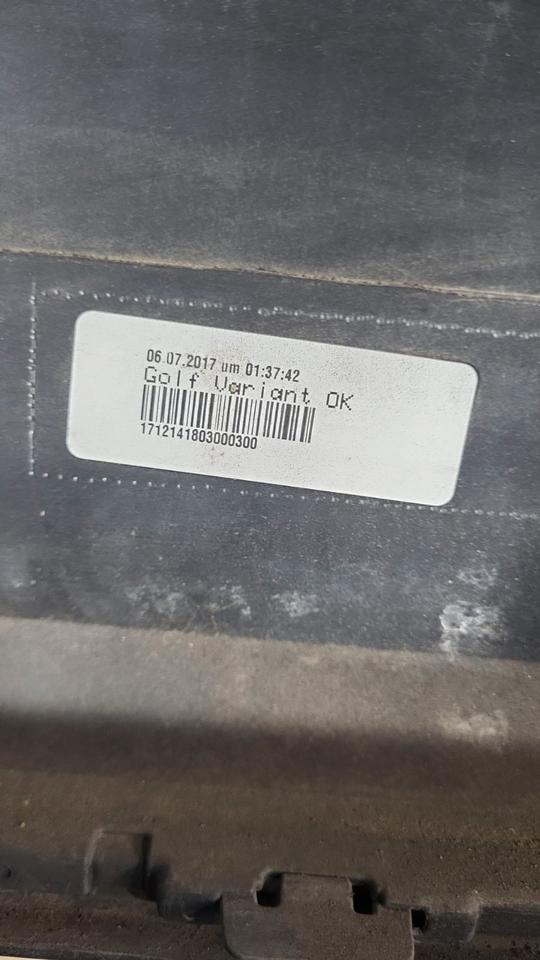 VW Golf 7 Variant Stoßstange Hinten PDC 5G9807421 Dunkelblau N04 – Bild 13