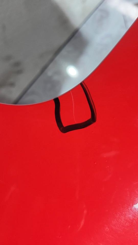 Audi A3 8P Sportback Stoßstange Hinten 8P4807303G LY3J Rot N05 – Bild 17
