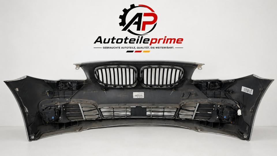 BMW F10 F11 LCI Original Stoßstange vorne Glacier Silber N12 – Bild 2