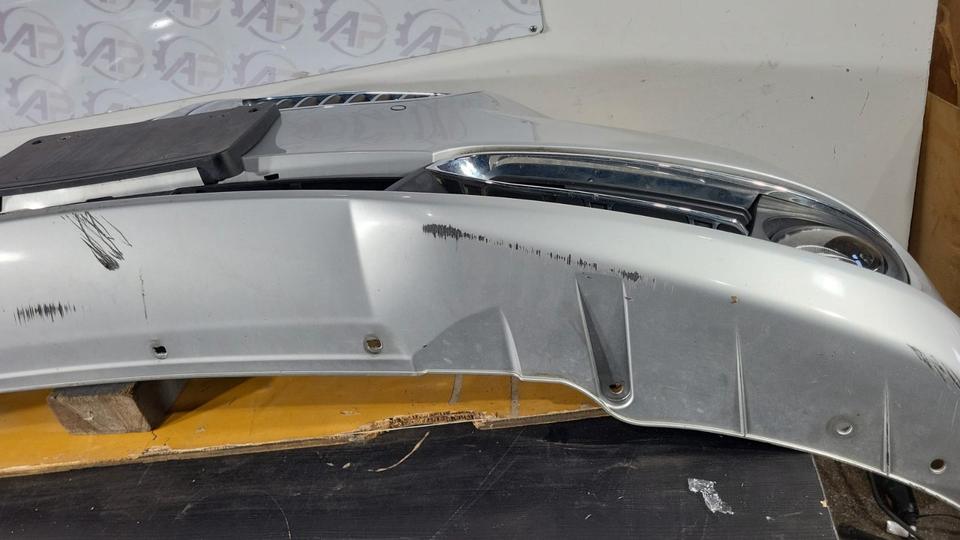 BMW F10 F11 LCI Original Stoßstange vorne Glacier Silber N12 – Bild 5