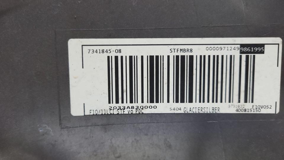 BMW F10 F11 LCI Original Stoßstange vorne Glacier Silber N12 – Bild 8