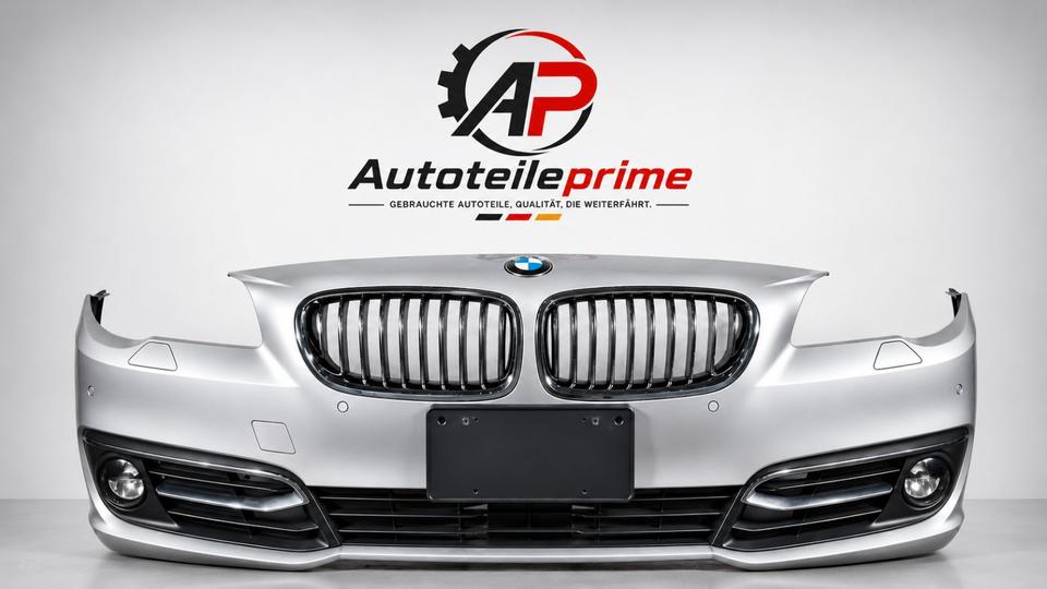 BMW F10 F11 LCI Original Stoßstange vorne Glacier Silber N12 – Bild 10