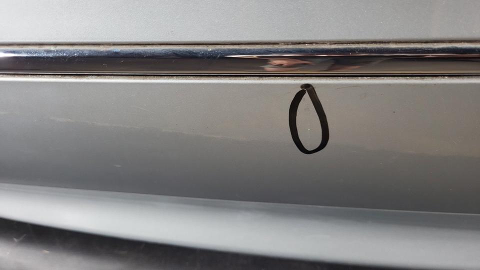 BMW F10 528i Stoßstange hinten Silber Metallic Original 2014 N12 – Bild 6
