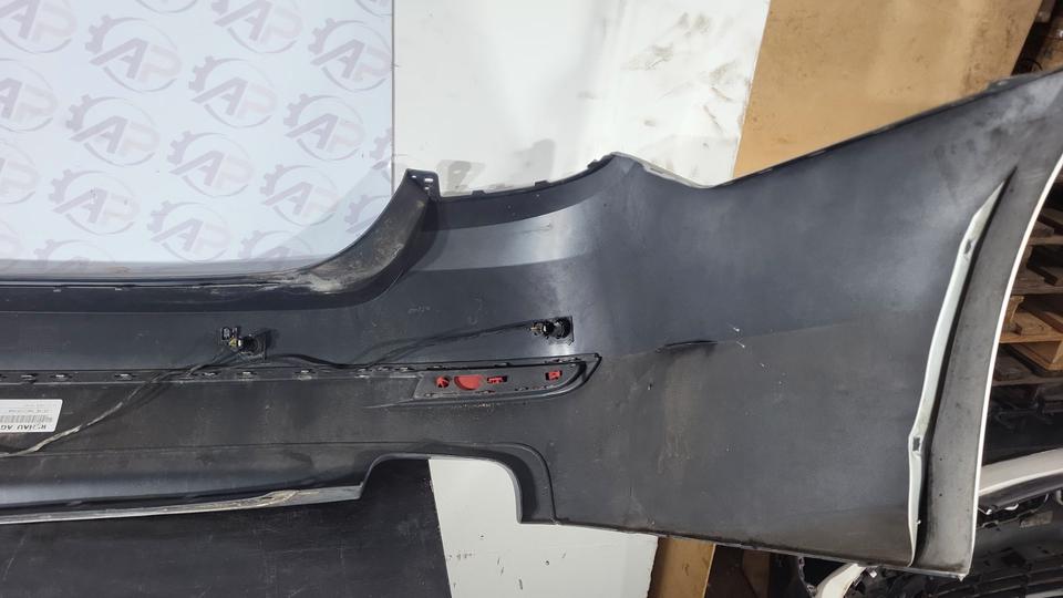 BMW F10 528i Stoßstange hinten Silber Metallic Original 2014 N12 – Bild 11