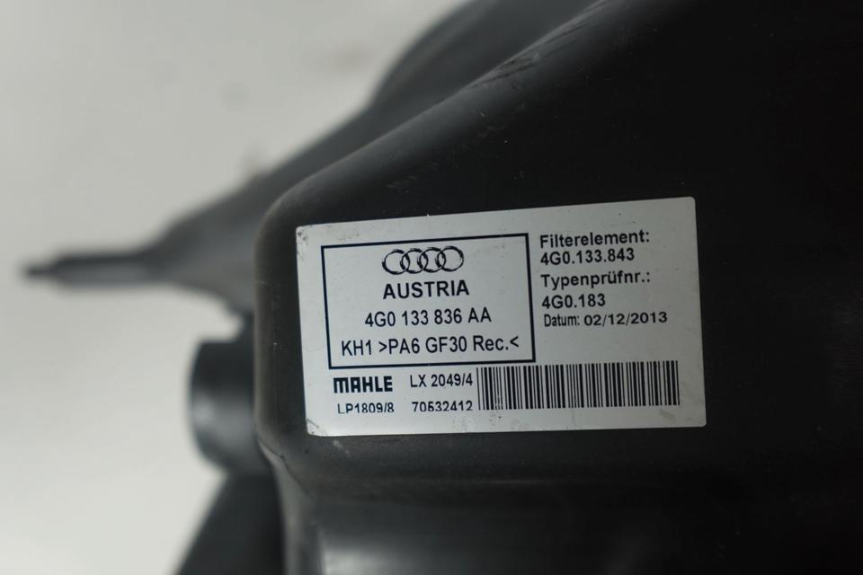 Audi A6 C7 FSI Luftfilterkasten Luftfiltergehäuse 2014 M05 – Bild 3