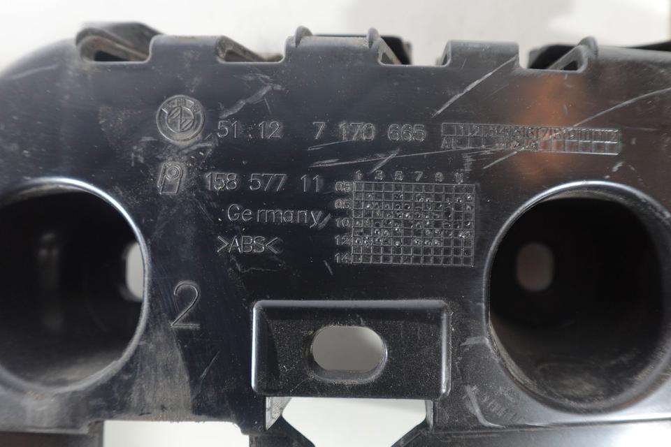 BMW E82 E88 Stoßstangenhalter Hinten Mitte 51127170665 M15 – Bild 4