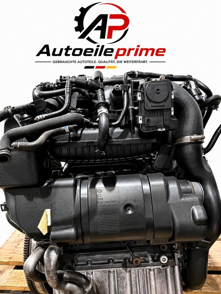 VW Audi Seat Skoda 1.4 TSI Motor CAVA Komplettmotor 89.278 km Tur M20 – Bild 2
