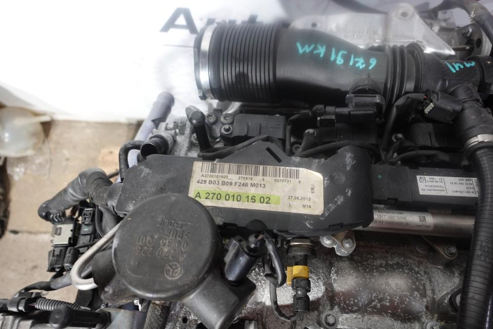 Benz OM654.920 Motor 2.0 CDI Komplettmotor 2013 M41 – Bild 6