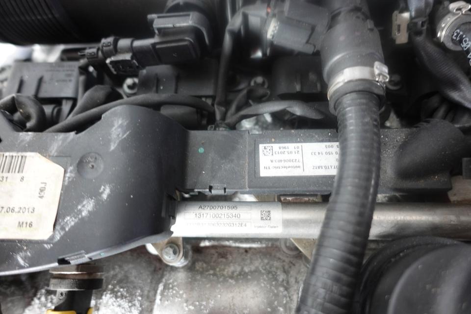 Benz OM654.920 Motor 2.0 CDI Komplettmotor 2013 M41 – Bild 7
