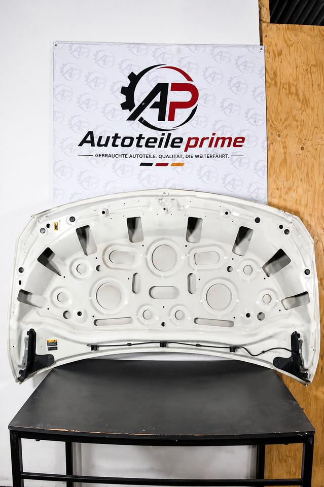 Mercedes B-Kl W246 Motorhaube Bonnet Haube vorne Weiß 2013 M41 – Bild 2