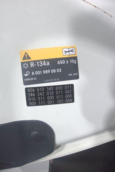 Mercedes B-Kl W246 Motorhaube Bonnet Haube vorne Weiß 2013 M41 – Bild 3