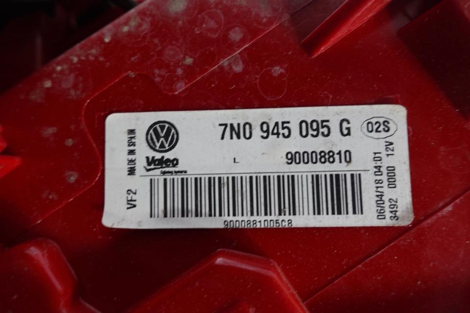 VW Sharan 7N Rückleuchte Heckklappe links 7N0945095G N07 – Bild 8