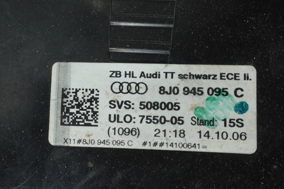 Audi TT 8J Rückleuchte links 8J0945095C Rücklicht Coupe N14 – Bild 8