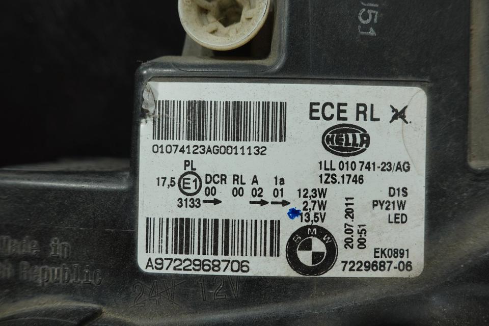 Original BMW 1er F20 Xenon Scheinwerfer links 63117229687 N21 – Bild 9