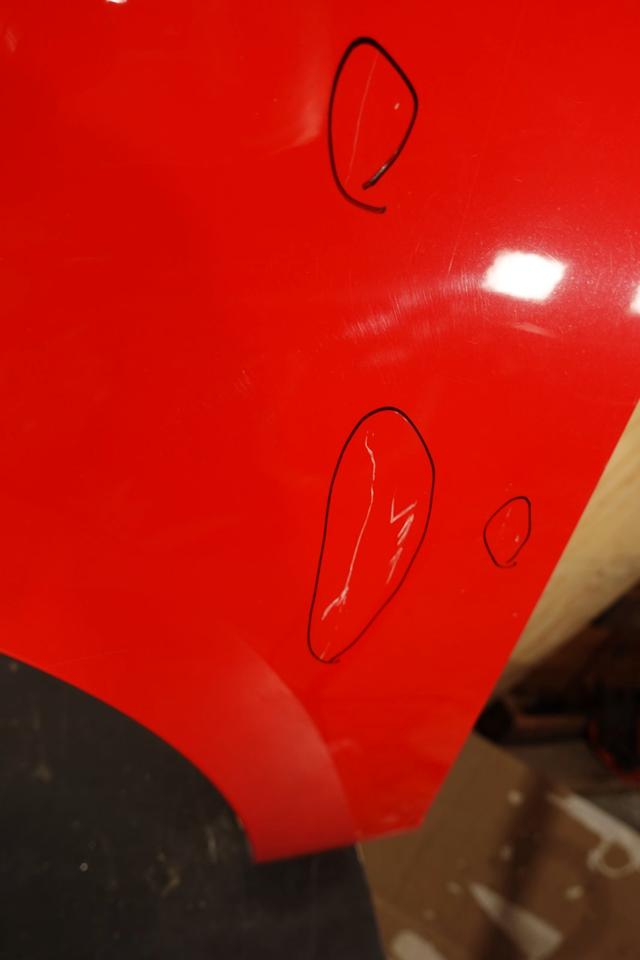 Volvo V60 Kotflügel vorne links Passion Red 2011–2018 M33 – Bild 4
