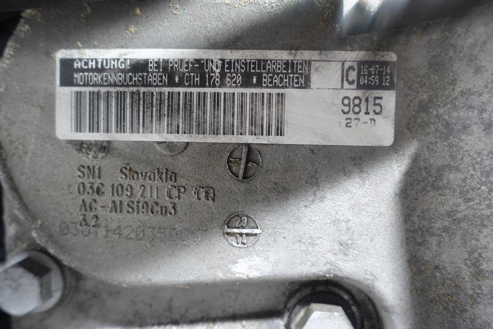 VW Sharan Golf Touran 1.4 TSI Motor CHT Komplettmotor 136798 KM N07 – Bild 14