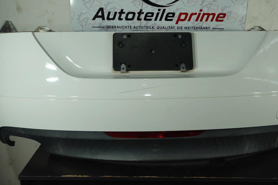 Audi TT 8J Stoßstange hinten Heckstoßstange Alpinweiß LY9C M22 – Bild 3