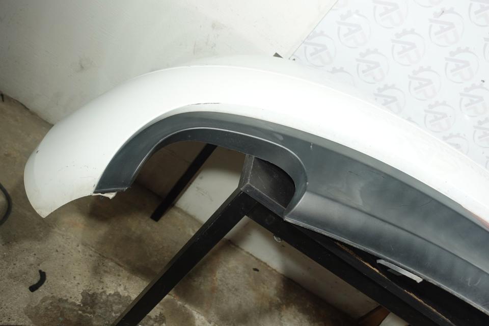 Audi TT 8J Stoßstange hinten Heckstoßstange Alpinweiß LY9C M22 – Bild 13