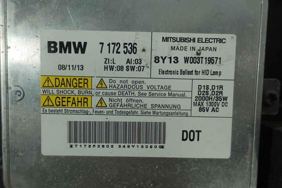 BMW Z4 E89 Bi-Xenon Scheinwerfer Rechts Xenon 63127228862 M42 – Bild 12