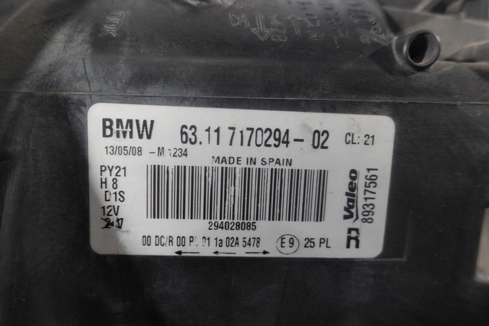 BMW E81E88 Xenon Scheinwerfer rechts Kurvenlicht AHL2007–2011 M31 – Bild 14