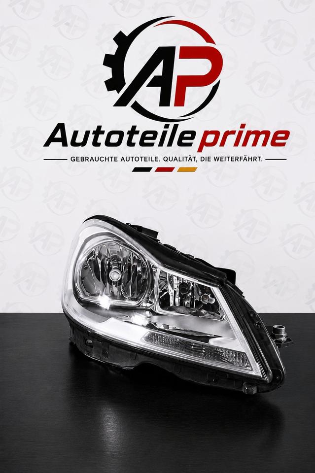 Mercedes C180 W204 Halogen Scheinwerfer Rechts A2048205259 N18 – Bild 15