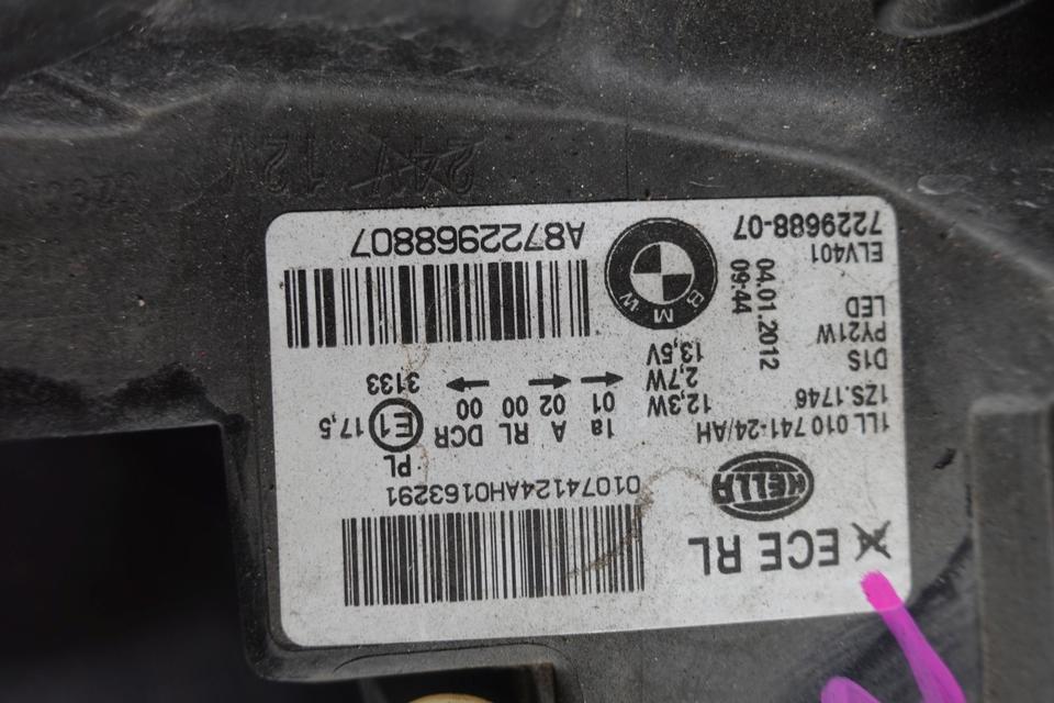 BMW 116i F20 Xenon LED Scheinwerfer Rechts Original 7229688 N09 – Bild 16