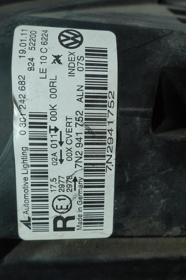 VW Sharan 7N Bi-Xenon AFS Scheinwerfer Rechts 7N2941752 N19 – Bild 18