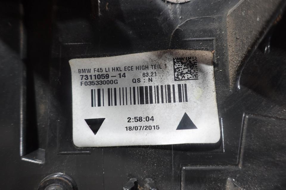 BMW 2er F45 F46 LED Rückleuchte Links Außen 218d 2016 M27 – Bild 12