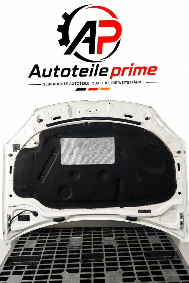 Original VW Golf 6 VI Variant Motorhaube B4 Candyweiß 2009-13 N03 – Bild 2