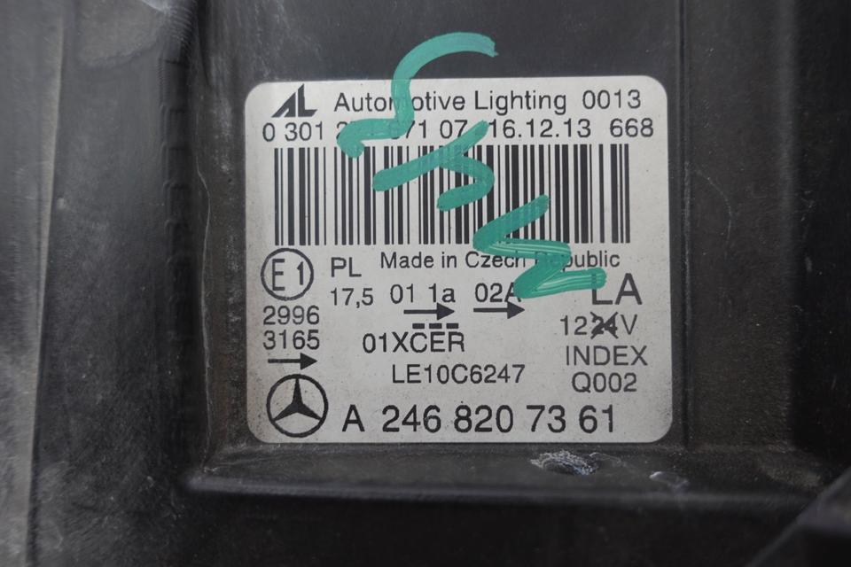 Original Mercedes W246 Xenon Scheinwerfer Links A2468207361 M43 – Bild 15