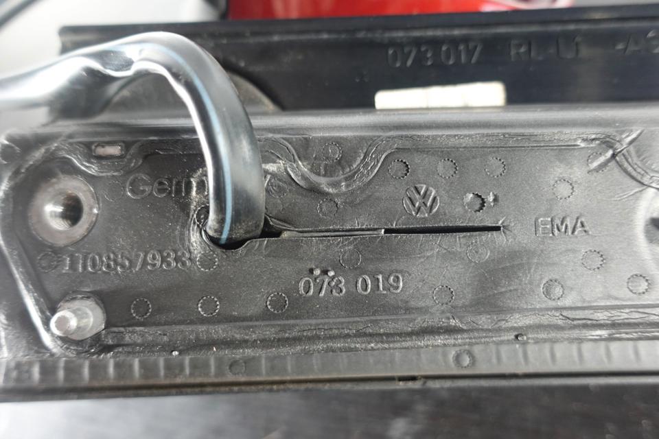 Original VW Touran 1T Außenspiegel links Rot 1T1857507M M39 – Bild 5