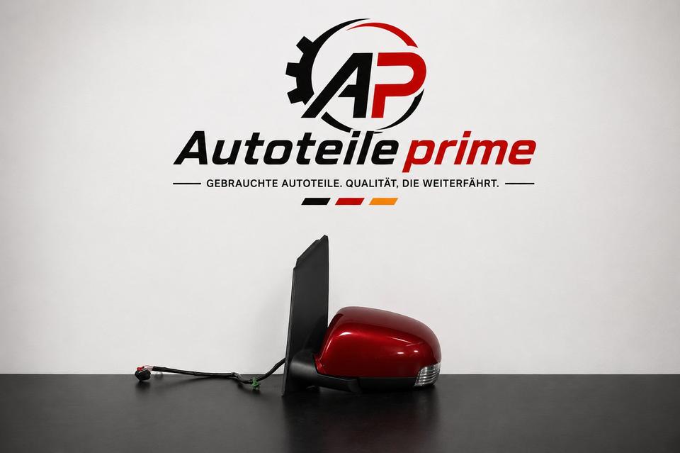 Original VW Touran 1T Außenspiegel links Rot 1T1857507M M39 – Bild 7