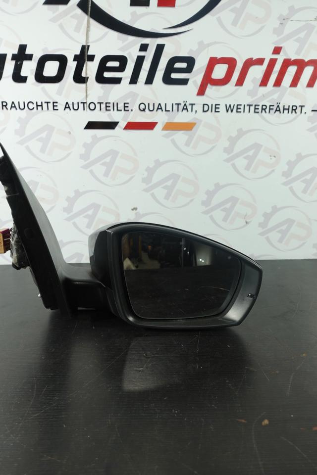 VW Polo 6R 2009-2014 Außenspiegel rechts Deep Black C9X M24 – Bild 5