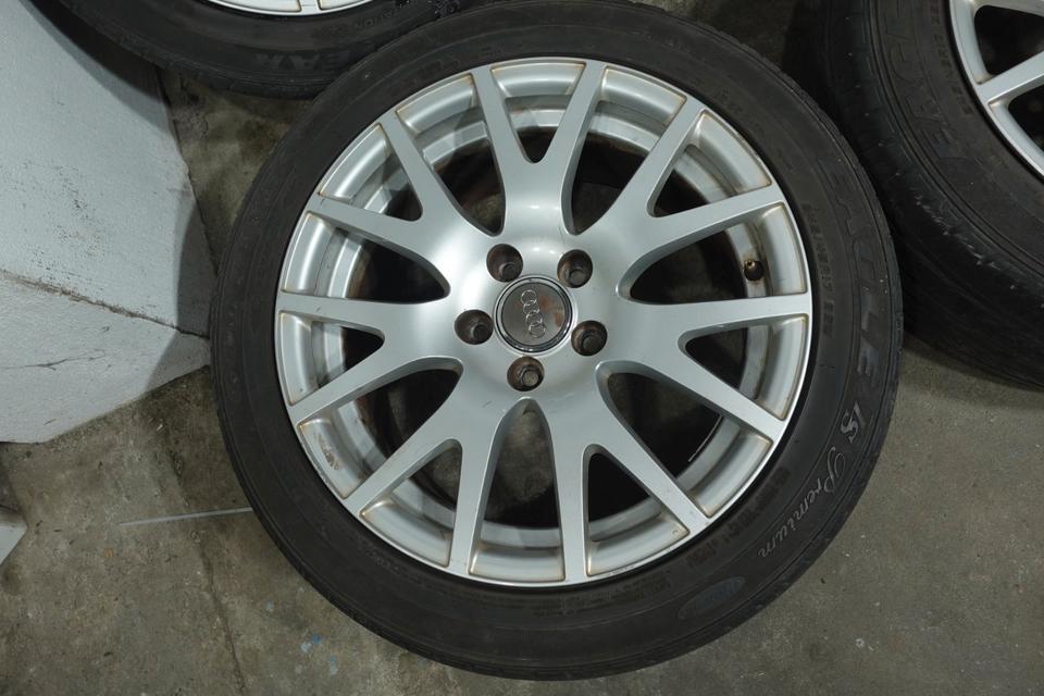 Audi A4 A5 A6 17 Zoll Alufelge 8Jx17 ET50 Original mit Reifen – Bild 10