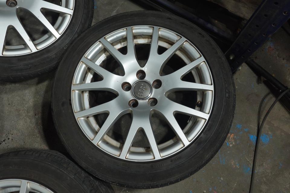 Audi A4 A5 A6 17 Zoll Alufelge 8Jx17 ET50 Original mit Reifen – Bild 12